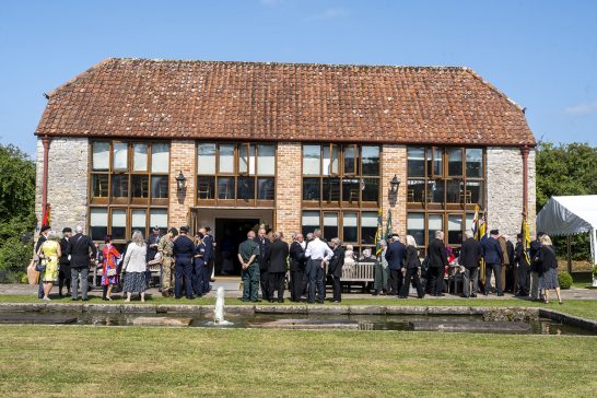 Over 200 attendees gather for the Annual Service of Remembrance at Bristol Memorial Woodlands.